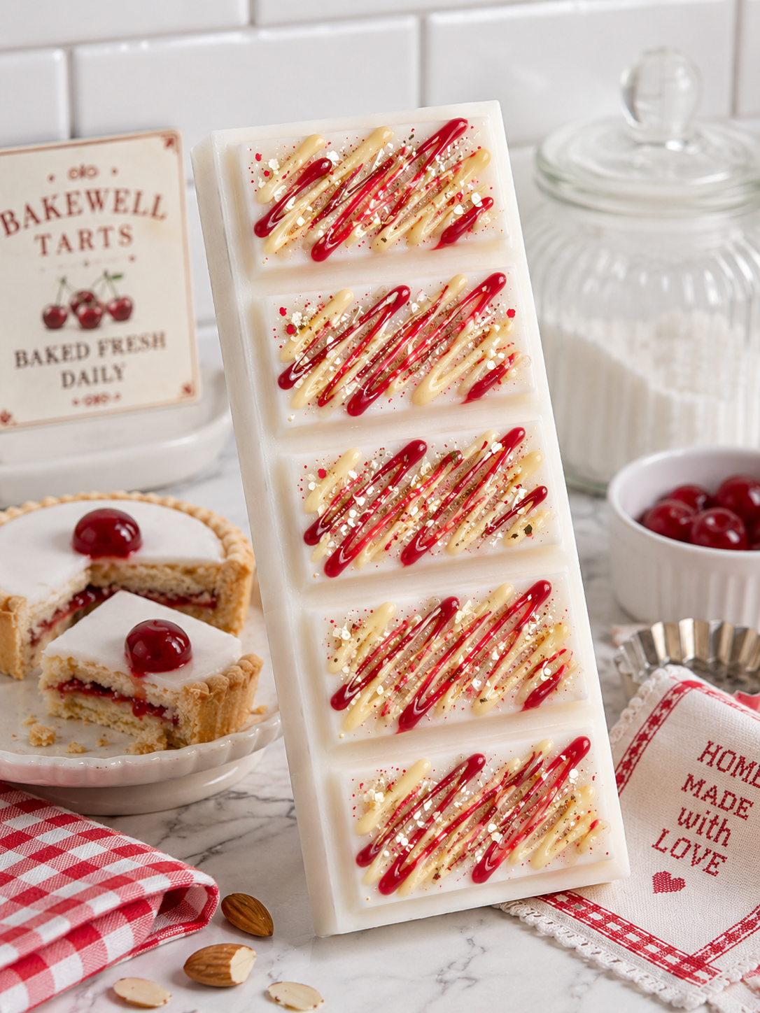 Cherry Bakewell Tart Snap Bar