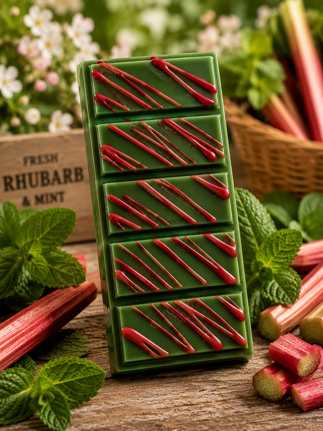 Rhubarb & Mint Snap Bar