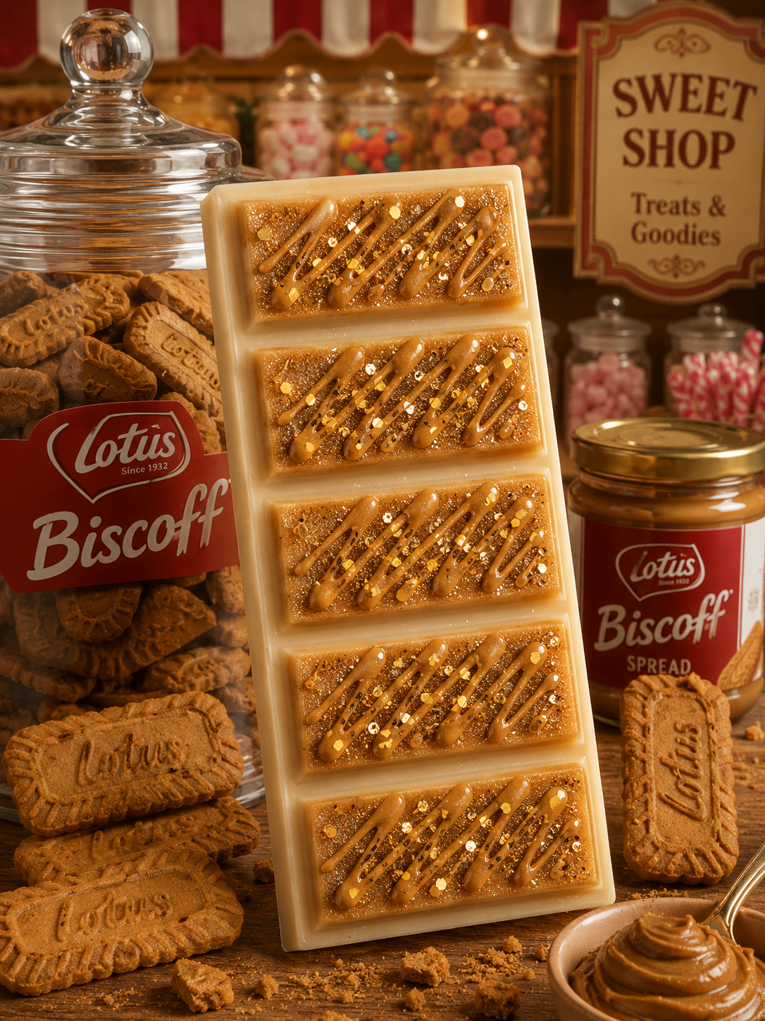 Caramelised Biscuit Snap Bar