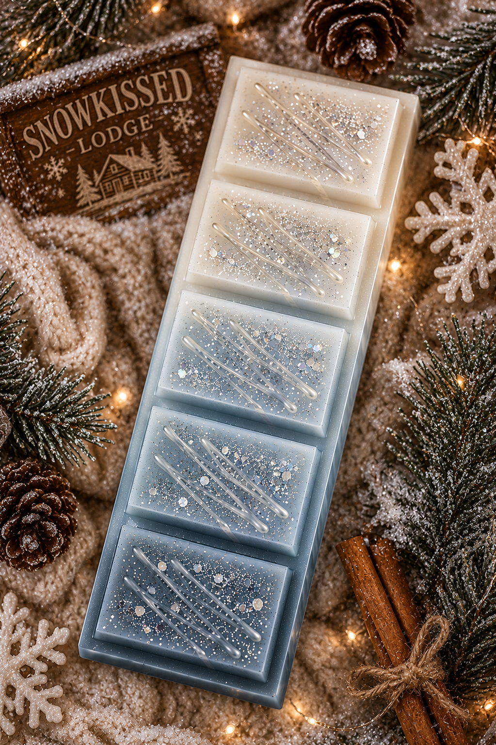 Snow Kissed Lodge Snap Bar