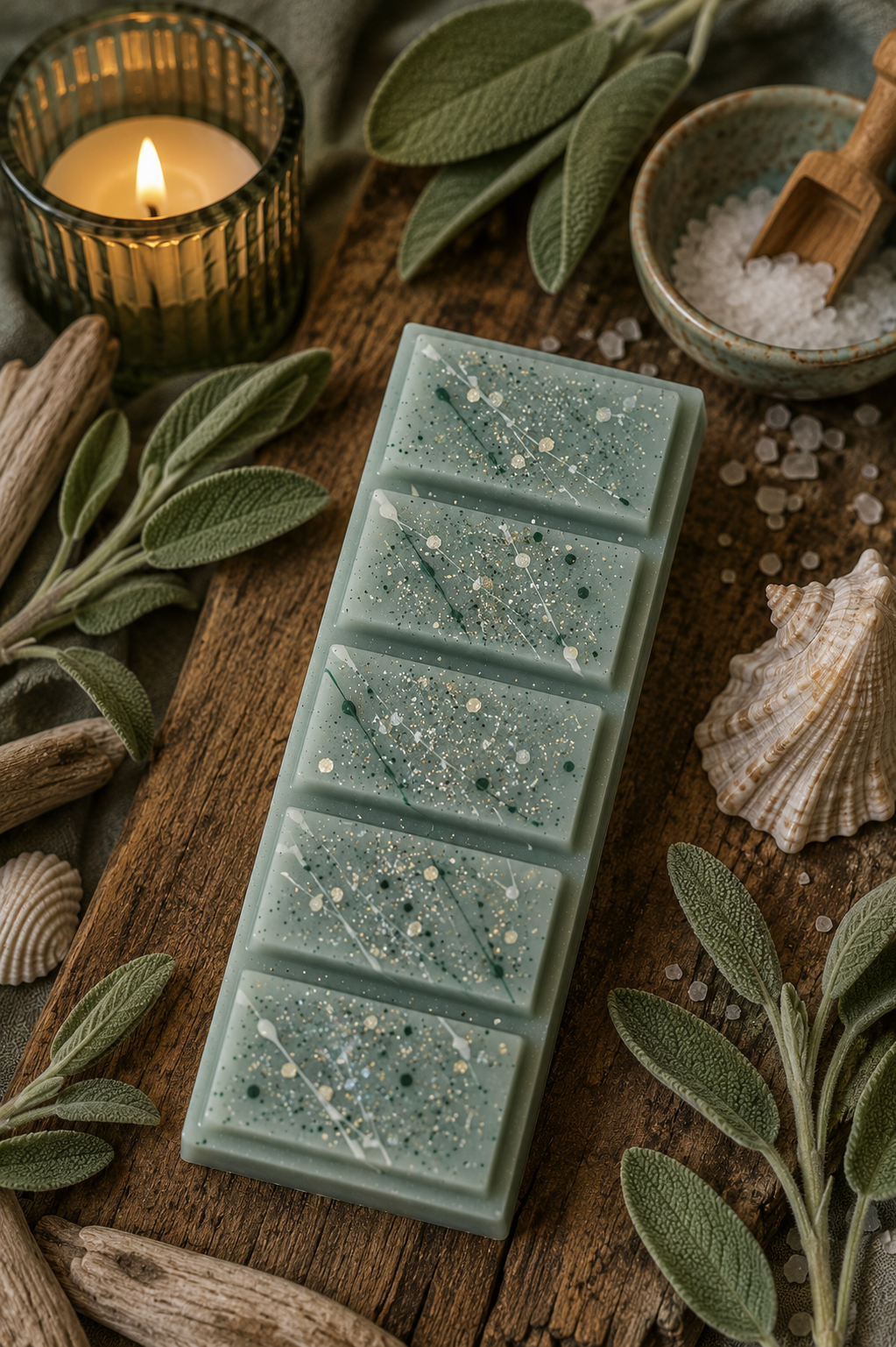 Wood Sage & Sea Salt Snap Bar