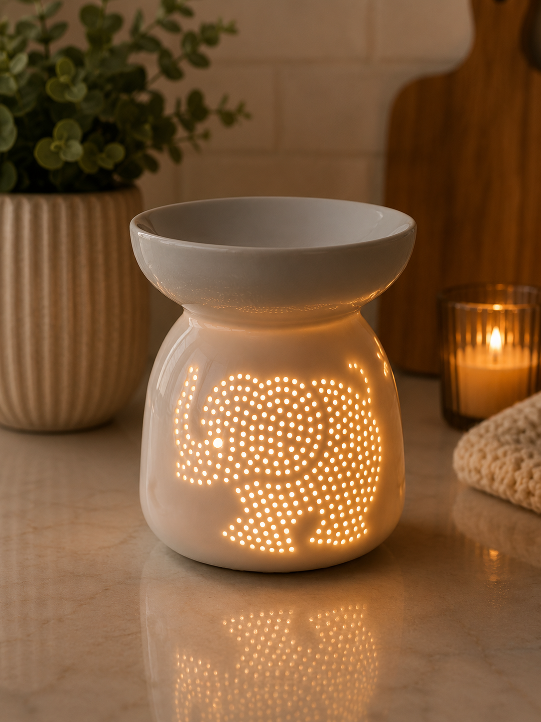 Elephant Wax Melt Burner