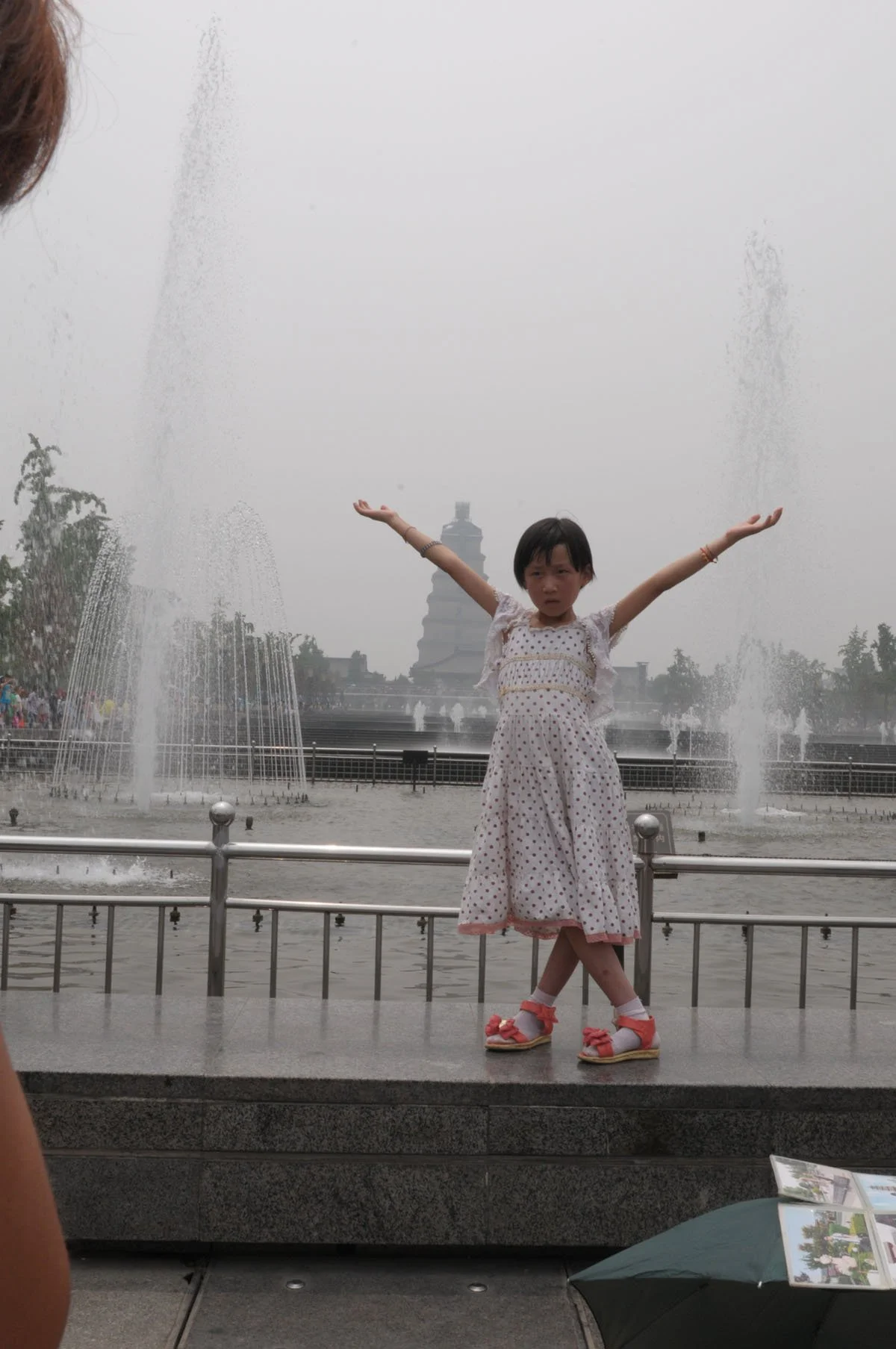 Big Wild Goose Pagoda North Square Music Fountain, 2011