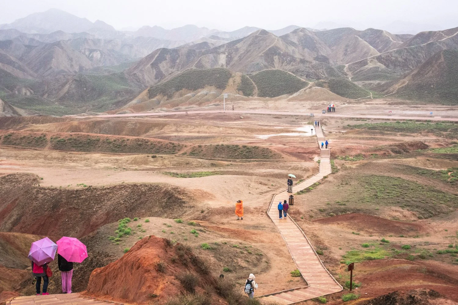 Danxia Geologic Park, Zhangye, 2014