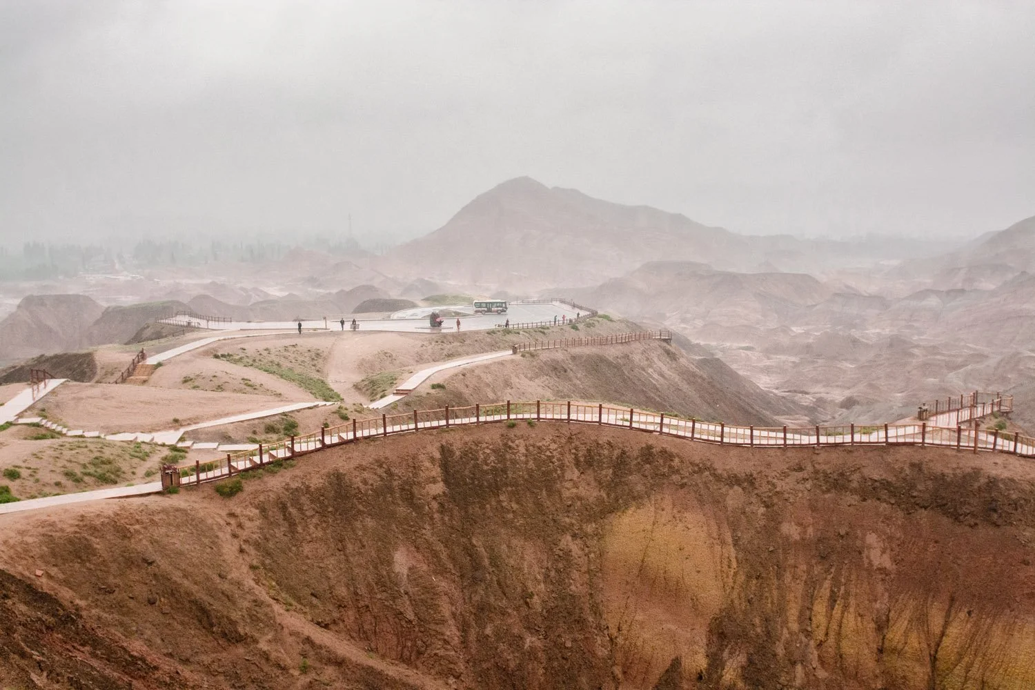 Danxia Geologic Park, Zhangye, 2014