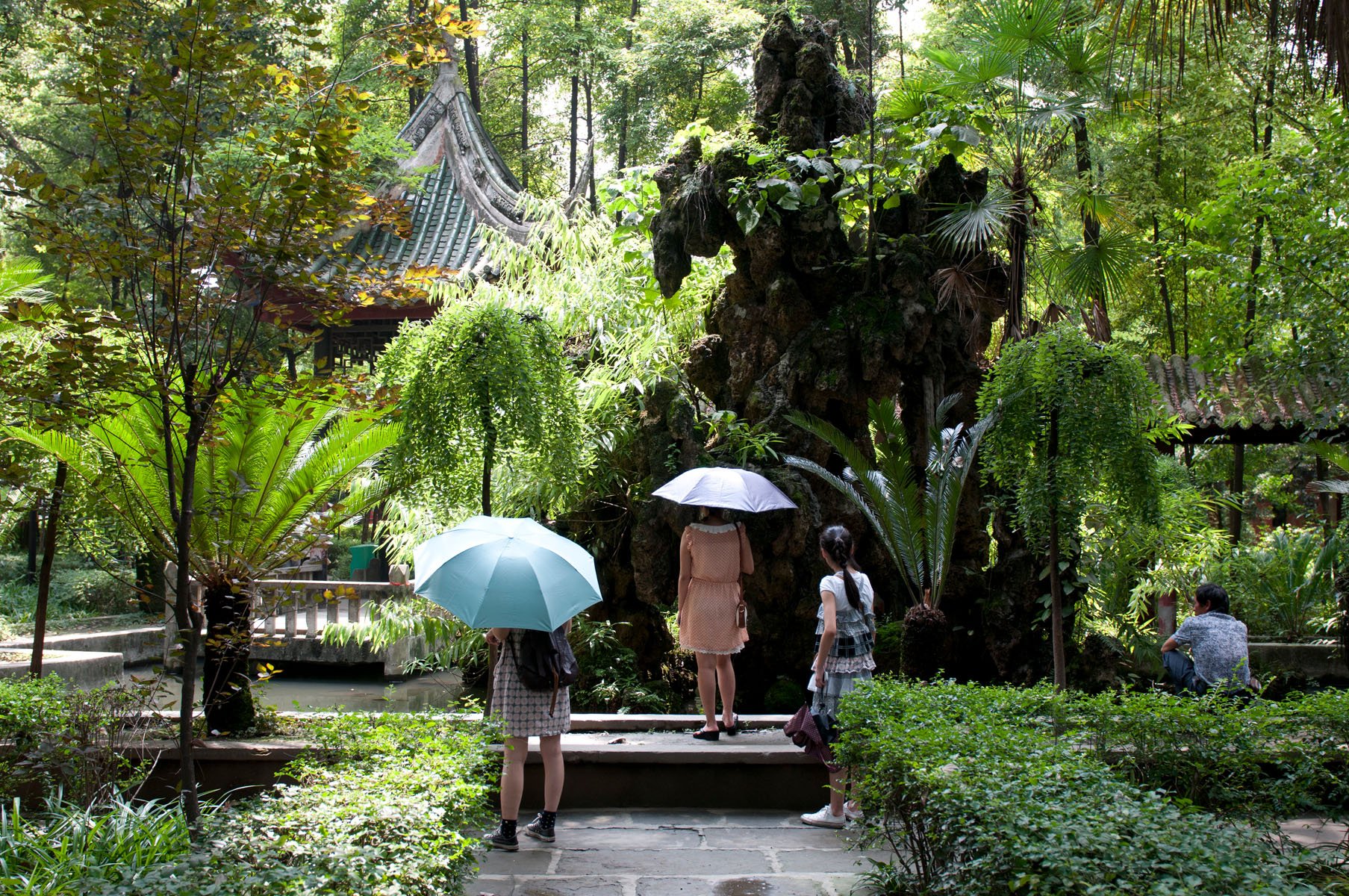 Wenshu Monastery Gardens, Chengdu, 2011