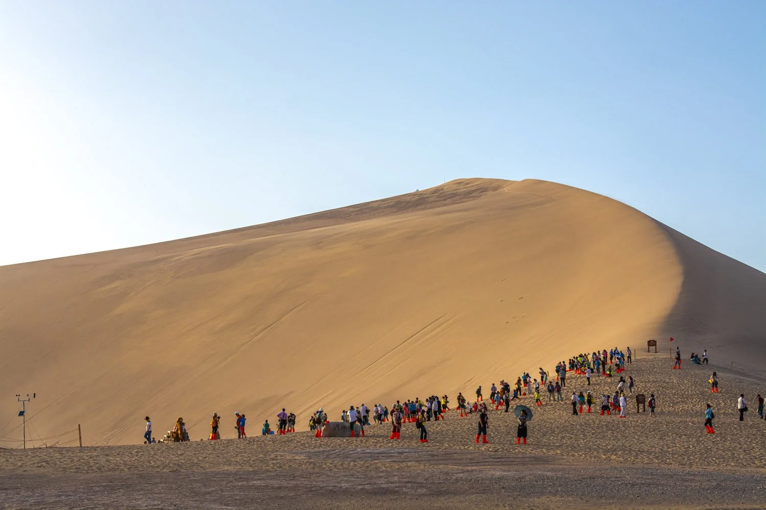  'Singing' Sand Dunes, Dunhaung, 2014