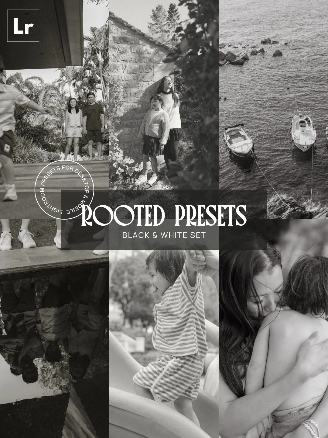 Rooted B&W Adobe Lightroom Presets