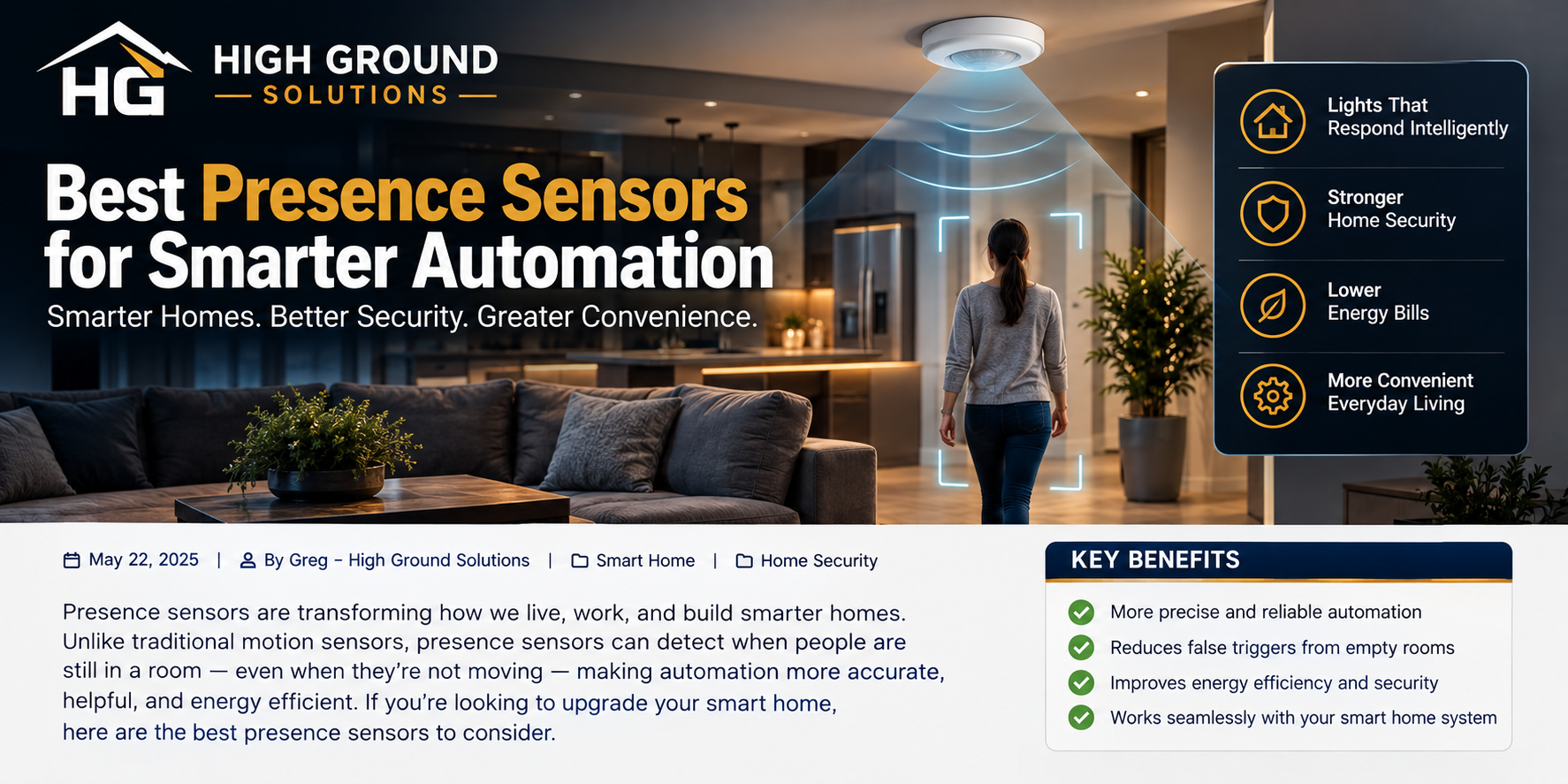 Best Presence Sensors for Smarter Automation