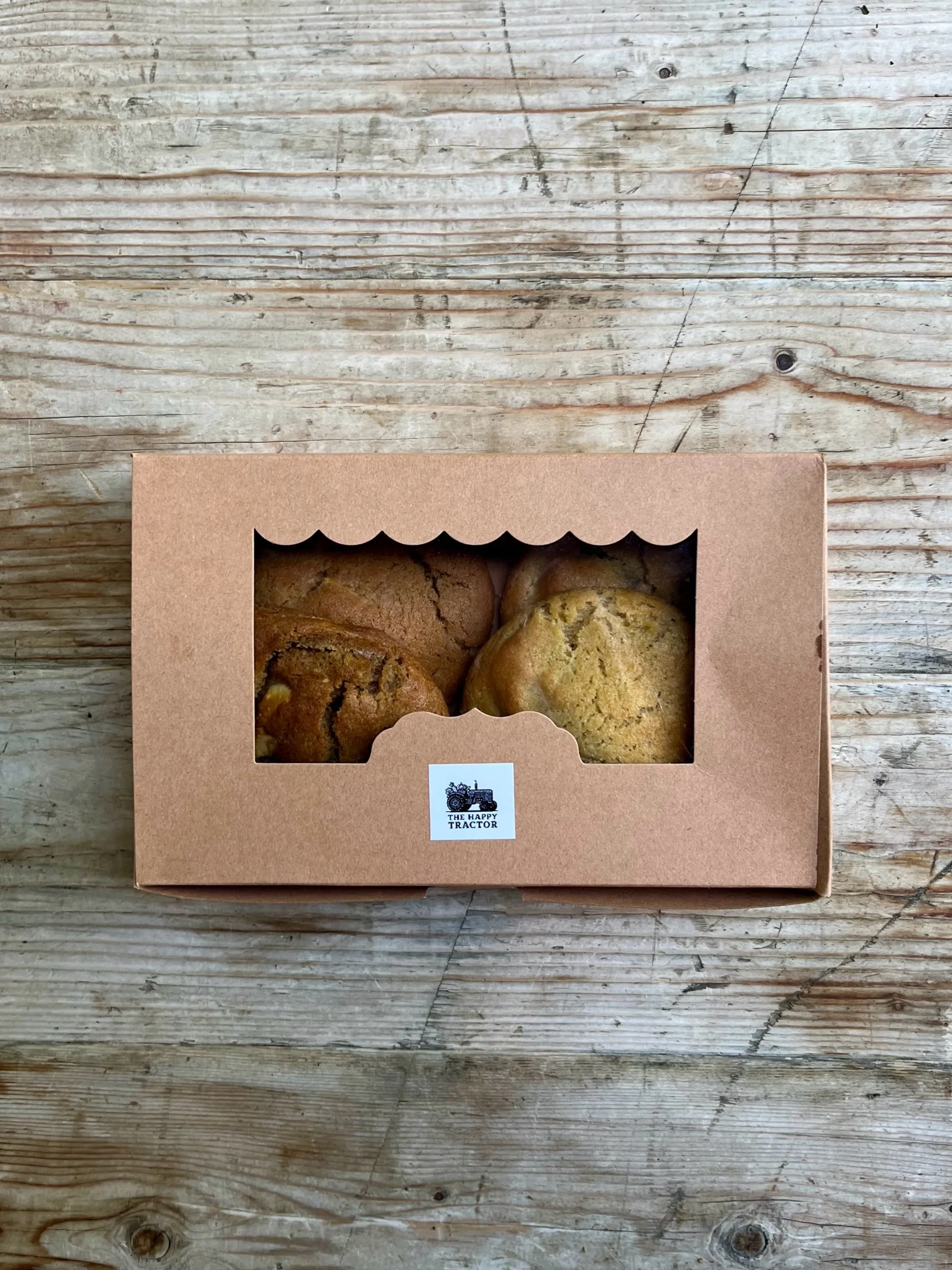 Box of homemade Chunk Cookies