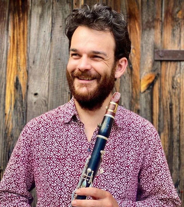 Oliver Dover:
clarinettist, saxophonist and kaval player