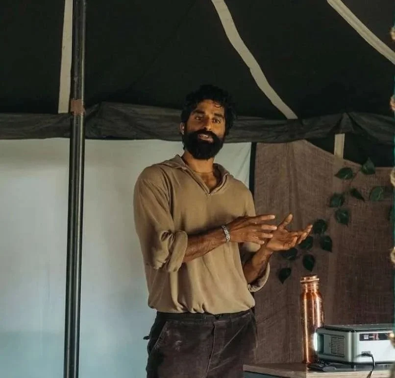 Muji:
pharmacist, medical herbalist, forest ecologist, founder of Forest Medicine