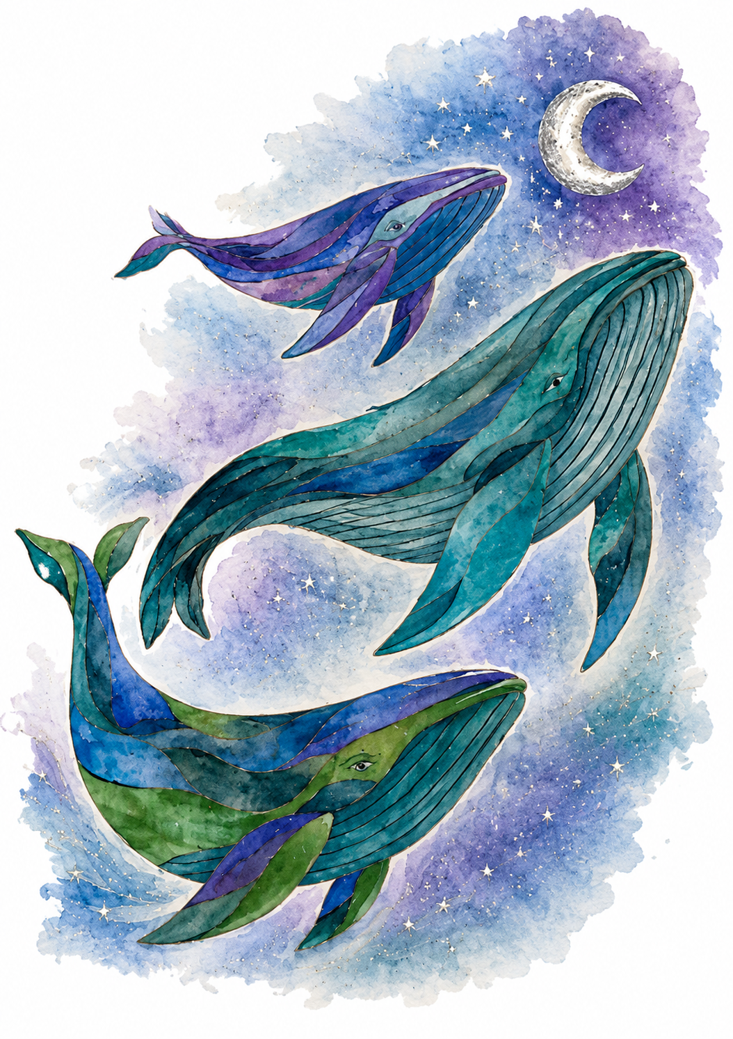 Tidal Dreams - A Whimsical Whale Workshop