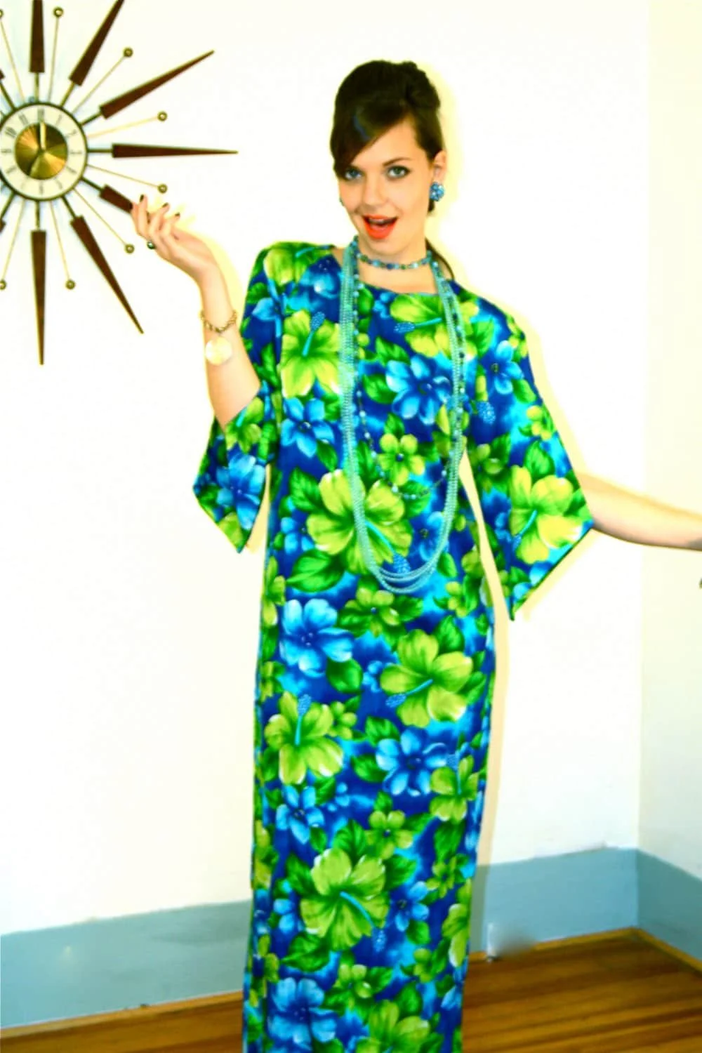AUGUST WATERCOLOR CLASS - First Annual Muumuus, Merriment, & Mid-Century Modern Open House