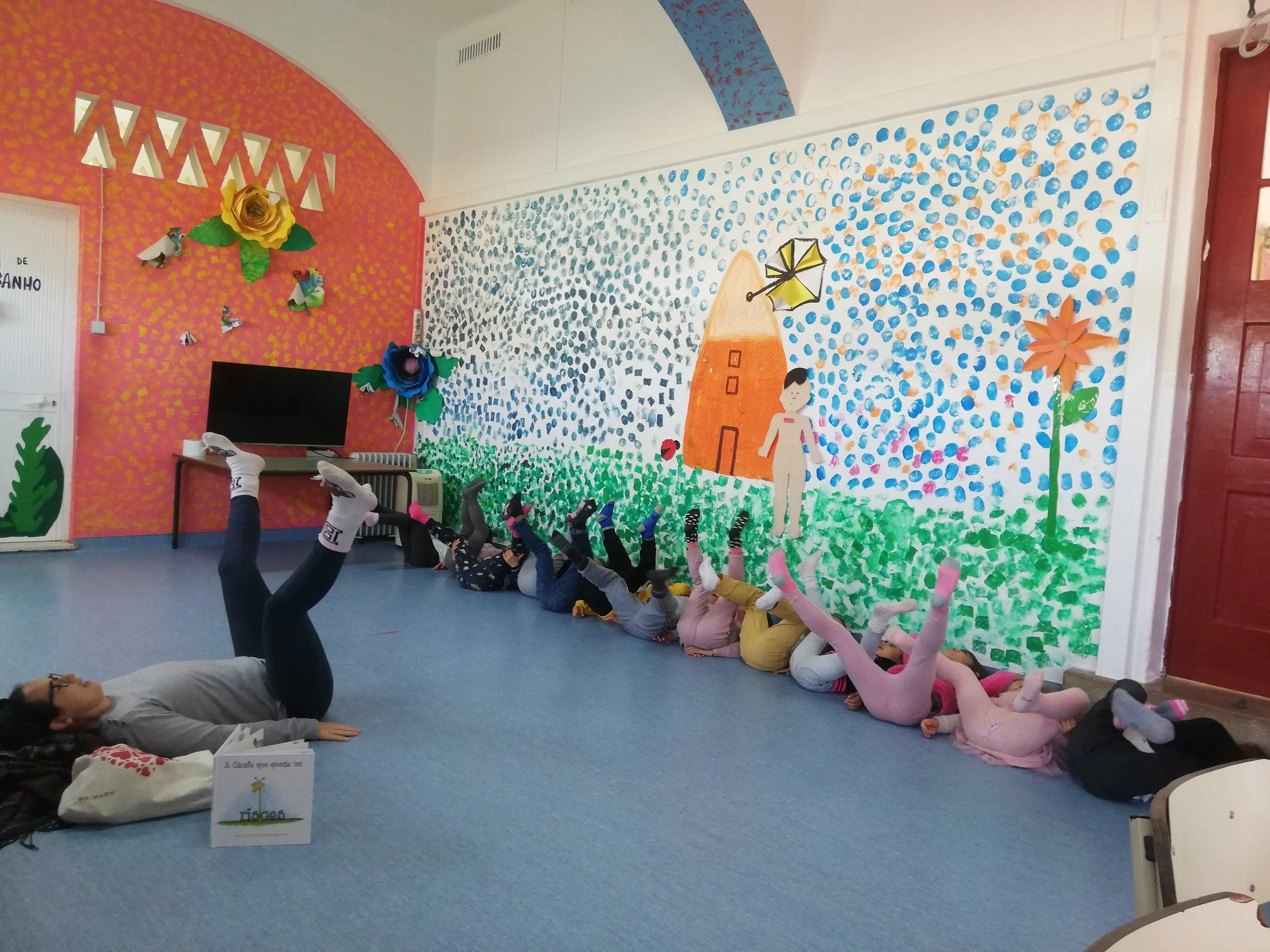 yoga para bebés, professora de yoga infantil