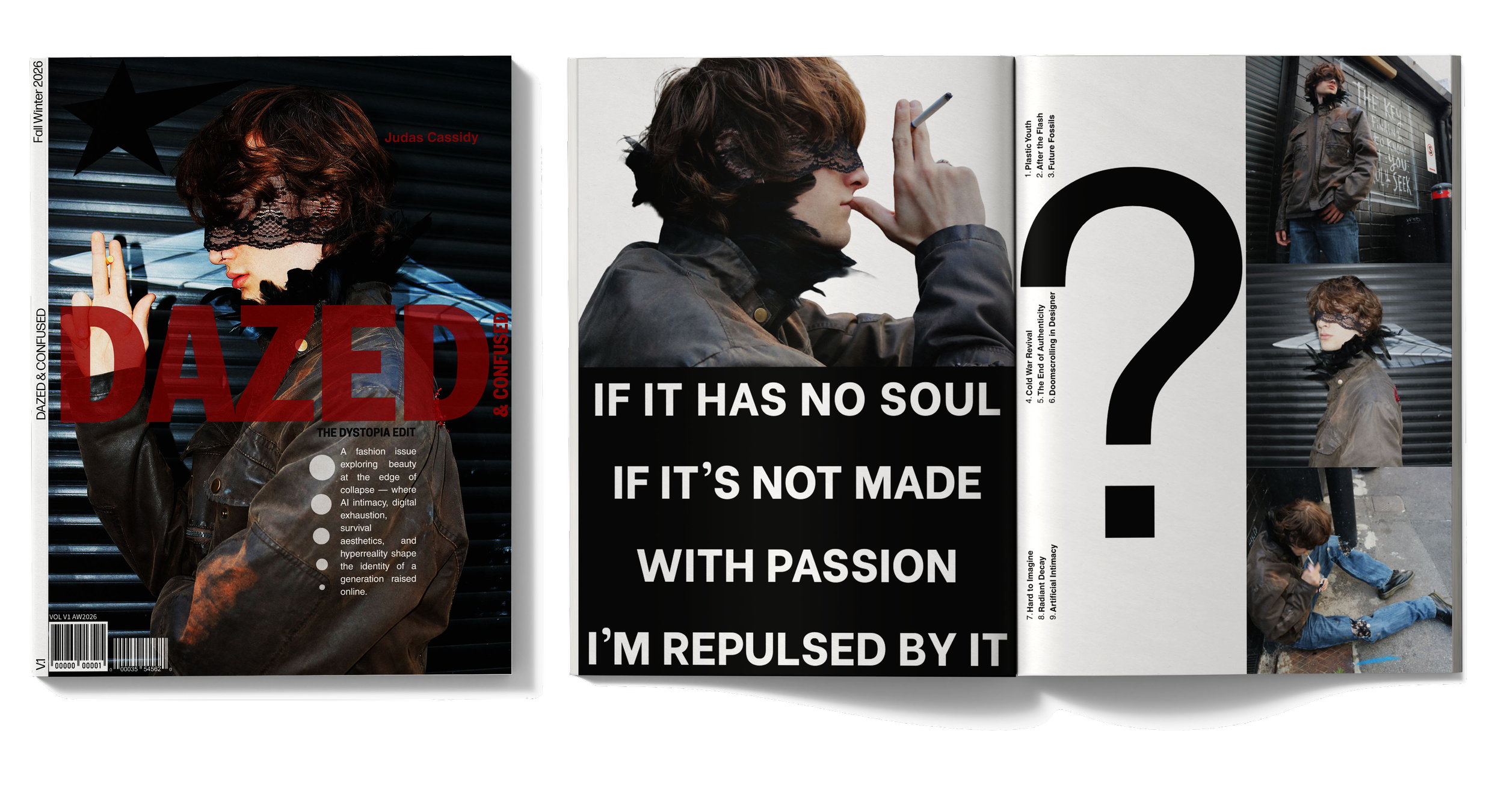 DAZED & CONFUSED EDITORIAL MOCK-UP c.2026