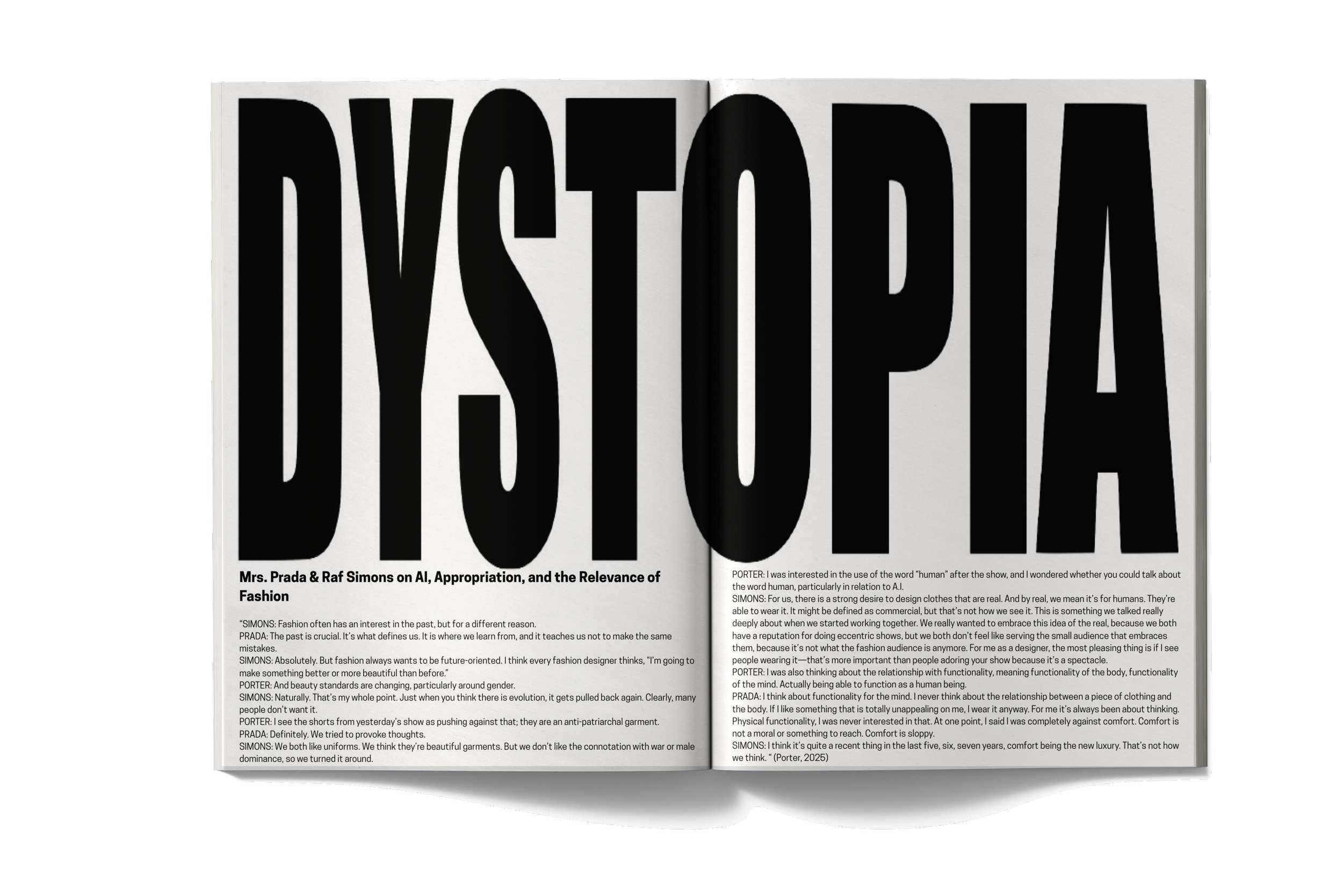 Editorial Spread - Typography c.2026