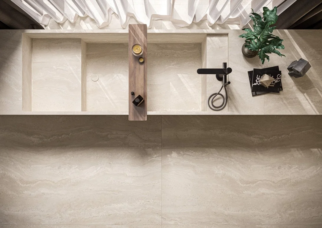 Authentic Luxe is inspired by the emerging trend of "Quiet Luxury", which values quality and simplicity rather than the more decorative, bold, and showy aspect of materials. It is the minimalism of the new era, supporting a timeless and sober style, 