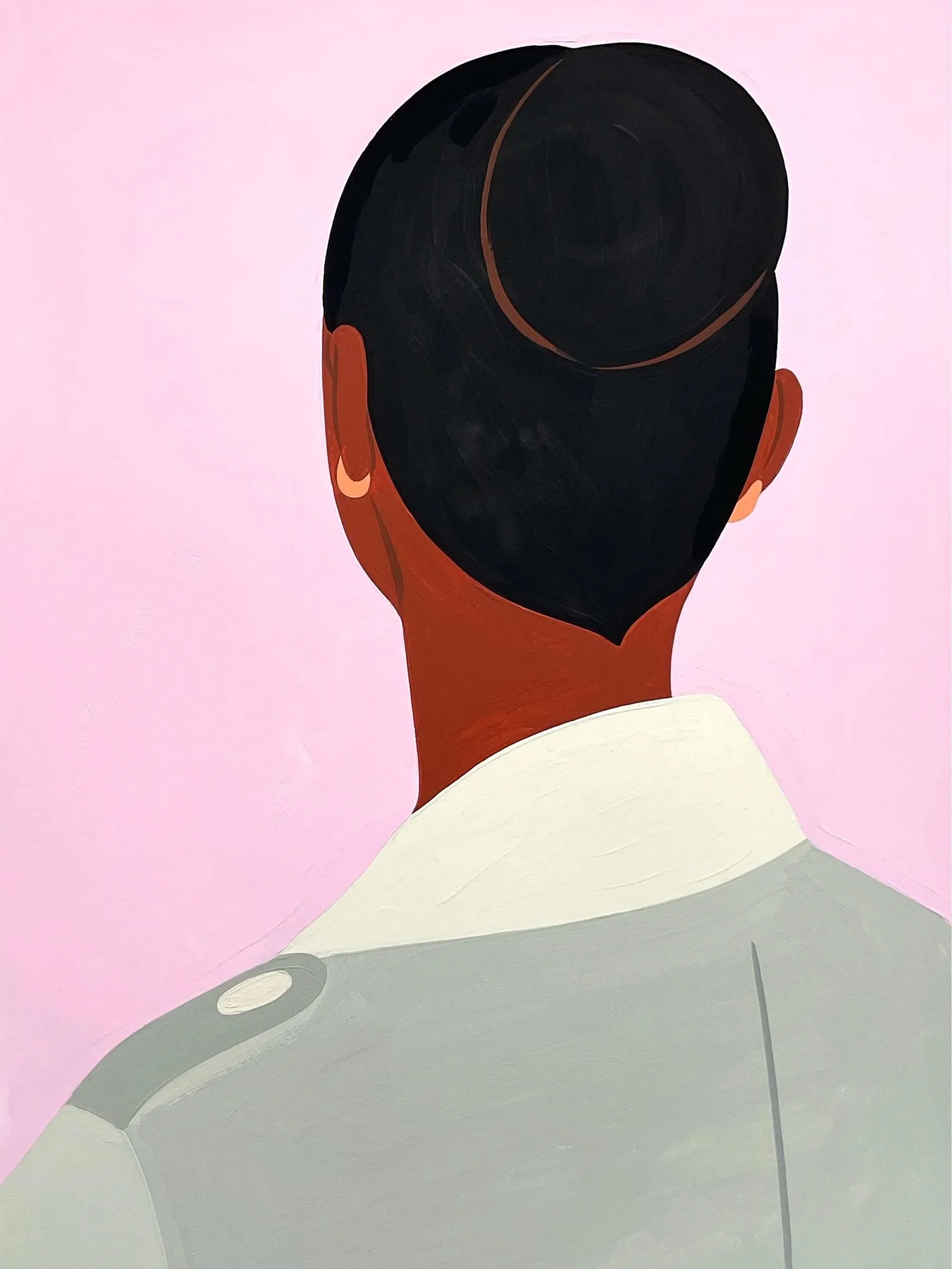 Woman in a trench-coat, (non) portrait for a rainy day 🌧️

#gouachepainting #colorfulart #womanportrait #holbeinacrylagouache