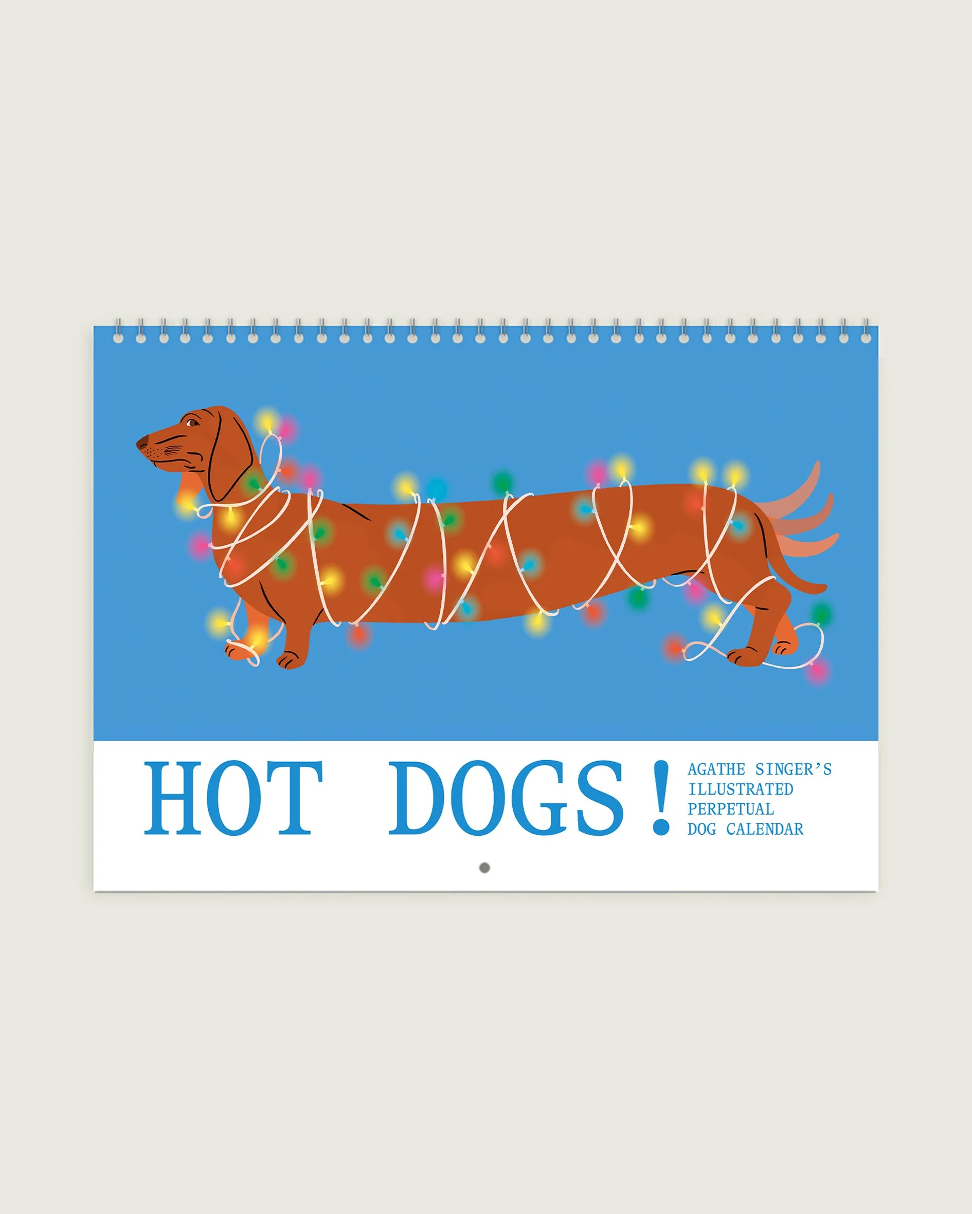 Illustrated  Perpetual  Dog Calendar