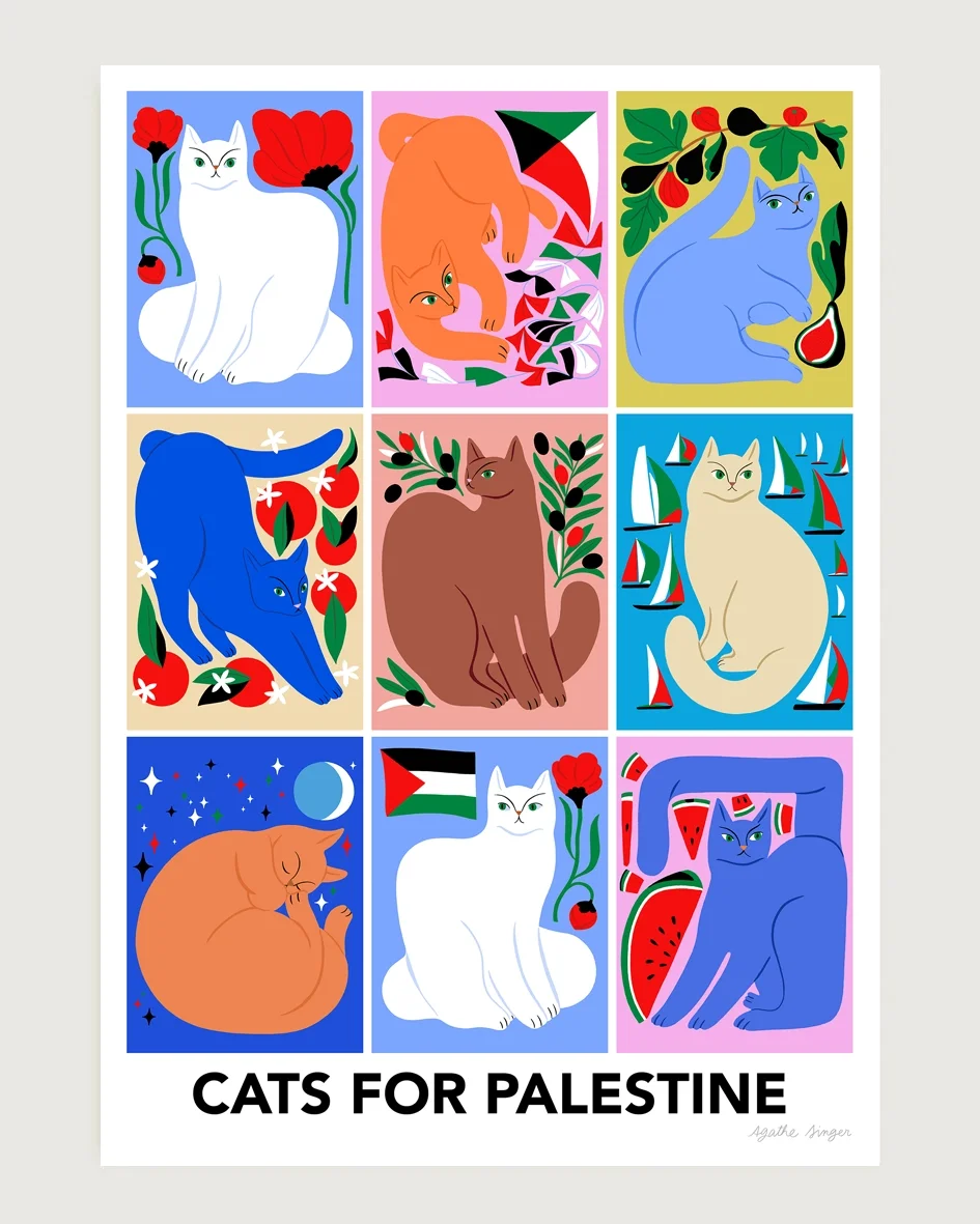 Digital support - Cats poster PDF