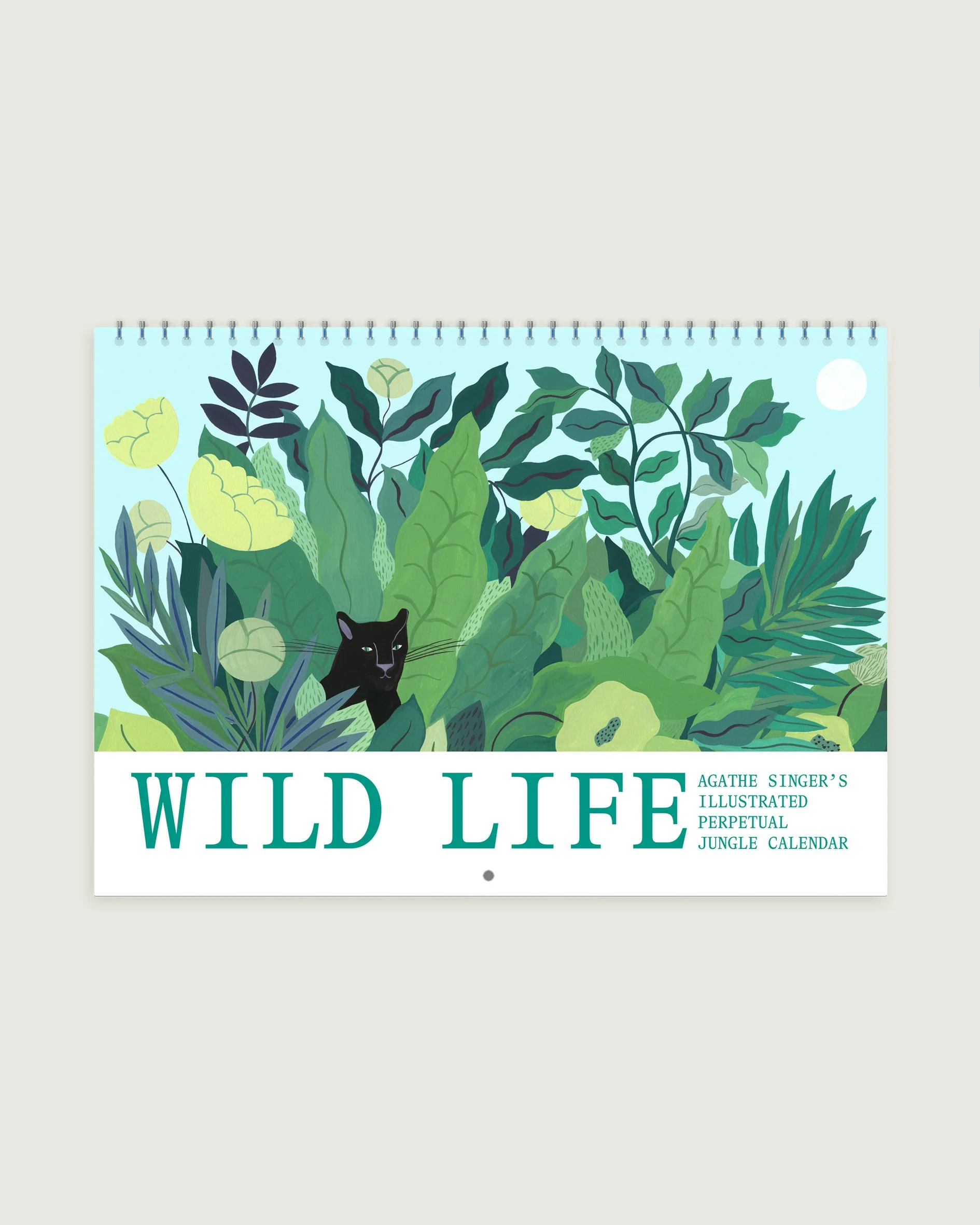Illustrated  Perpetual  Jungle Calendar