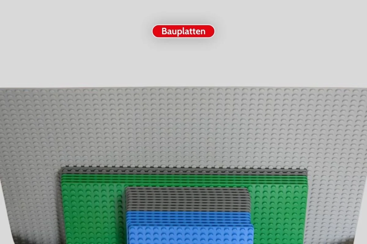 Grundplatten des LEGO® SERIOUS PLAY® Identity & Landscape Sets