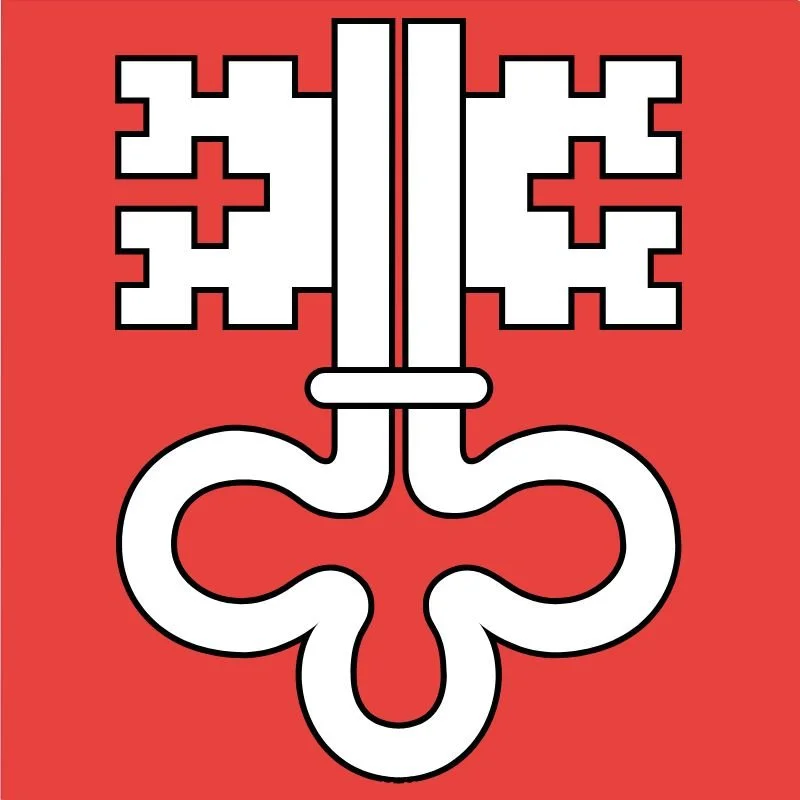 Flagge des Kantons Nidwalden (Schweiz)