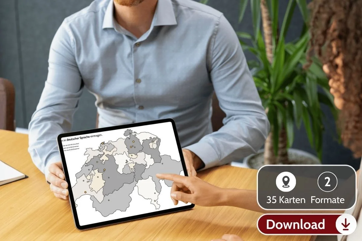 Kartenset Geografie Schweiz · für Kursleitende