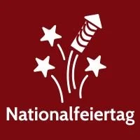 Symbol für den Nationalfeiertag der Schweiz am 1. August.