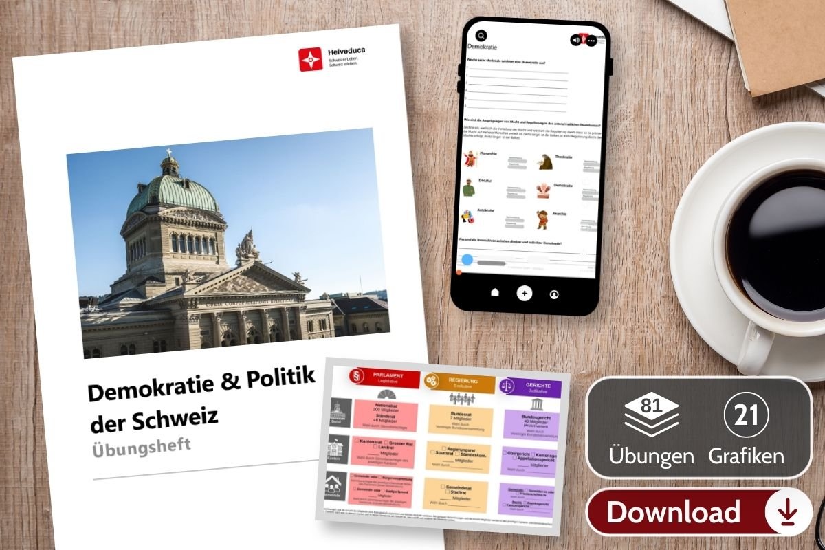 Kurs-Set Demokratie & Politik der Schweiz · für Kursleitende