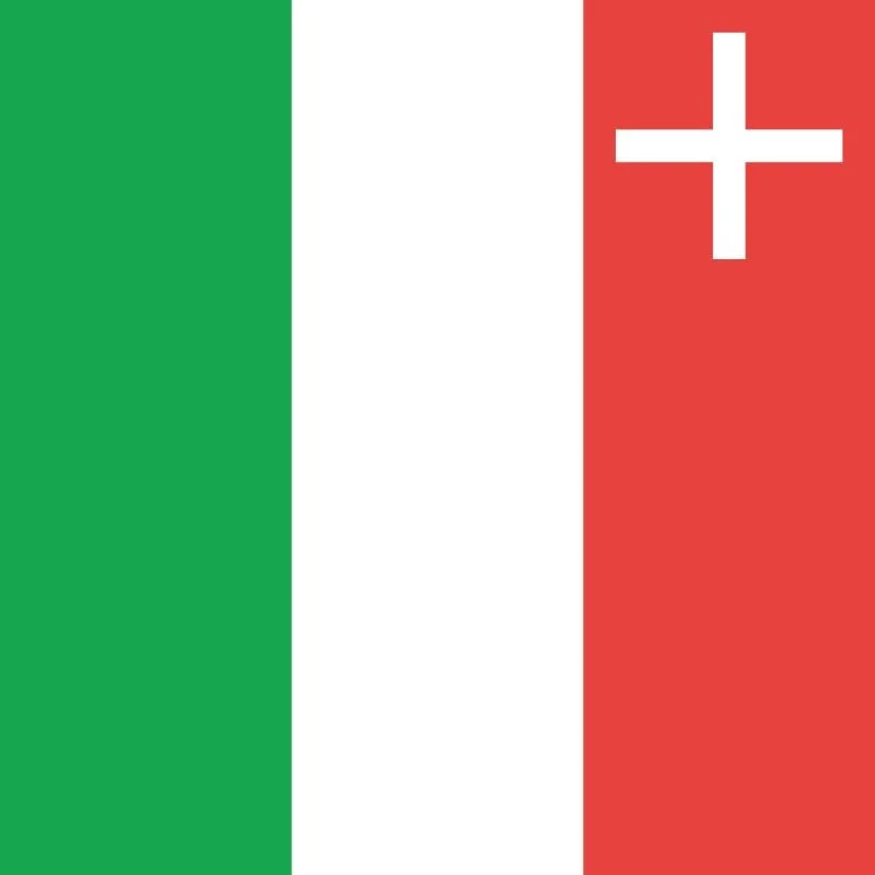 Flagge des Kantons Neuenburg (Schweiz)