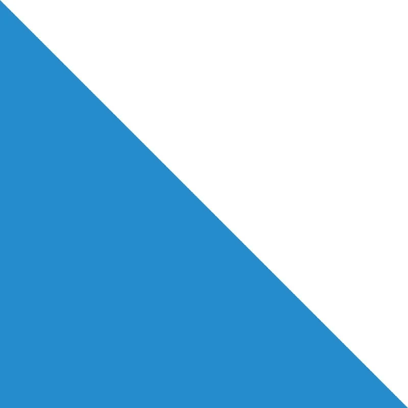 Flagge des Kantons Zürich  (Schweiz)
