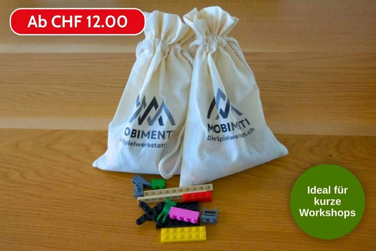 LEGO® SERIOUS PLAY® Window Exploration Bags zur Miete für Workshops in der Schweiz