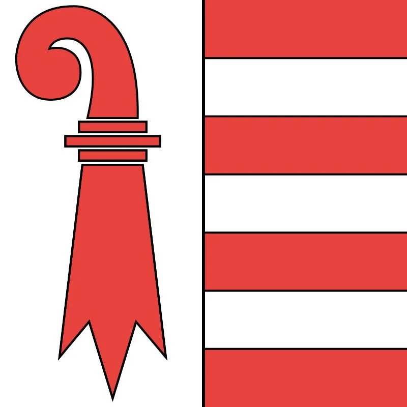 Flagge des Kantons Jura (Schweiz)