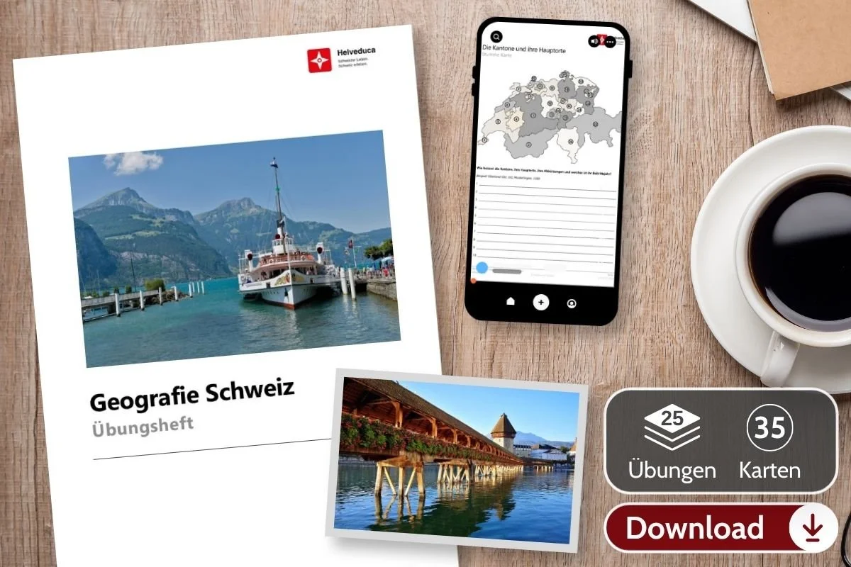 Kurs-Set Geografie Schweiz · für Kursleitende