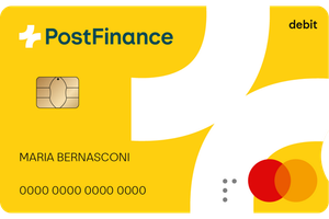 Zahlungsart PostFinance Card by Mastercard