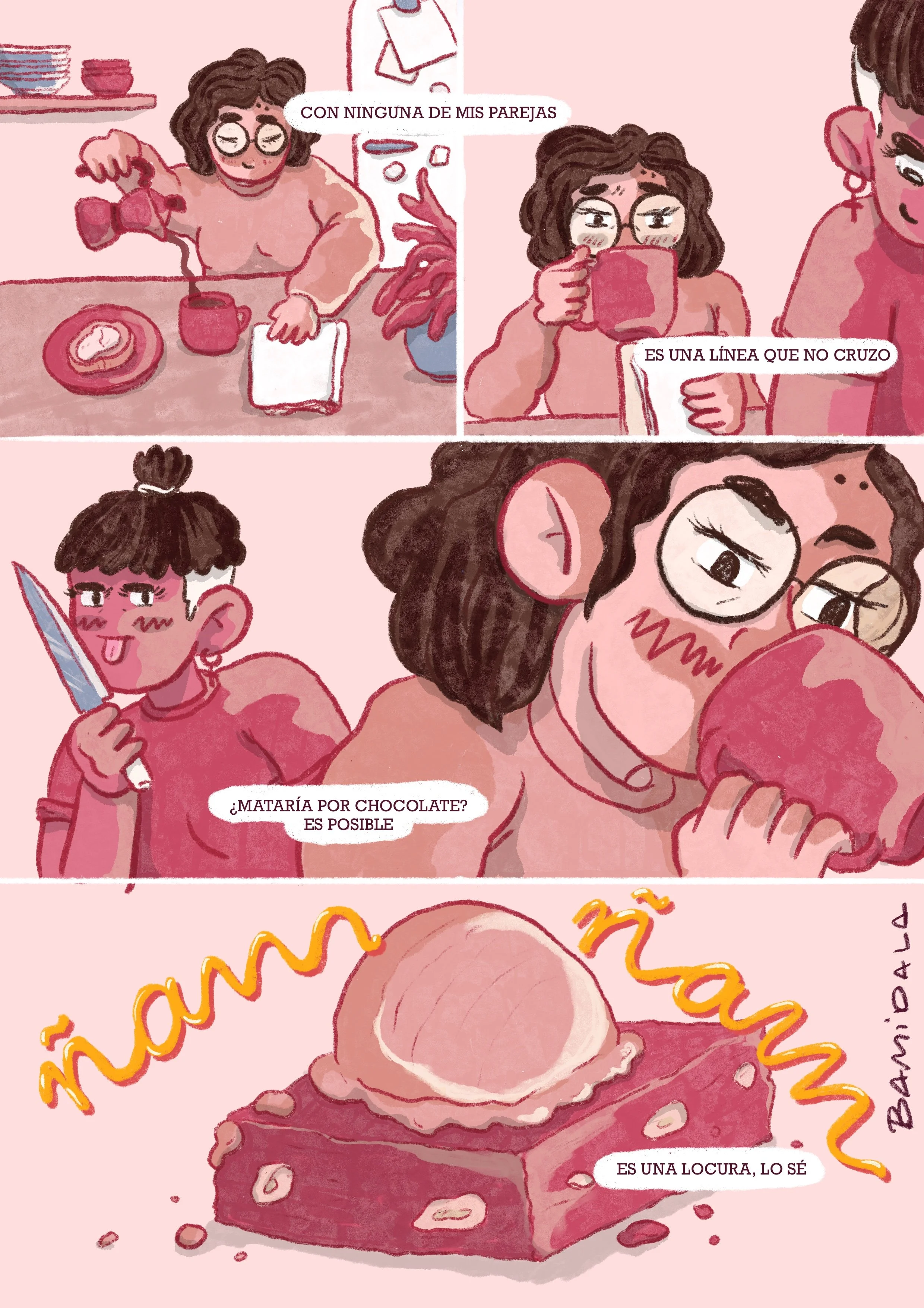 Página 2/3 del cómic CHOCOLATE