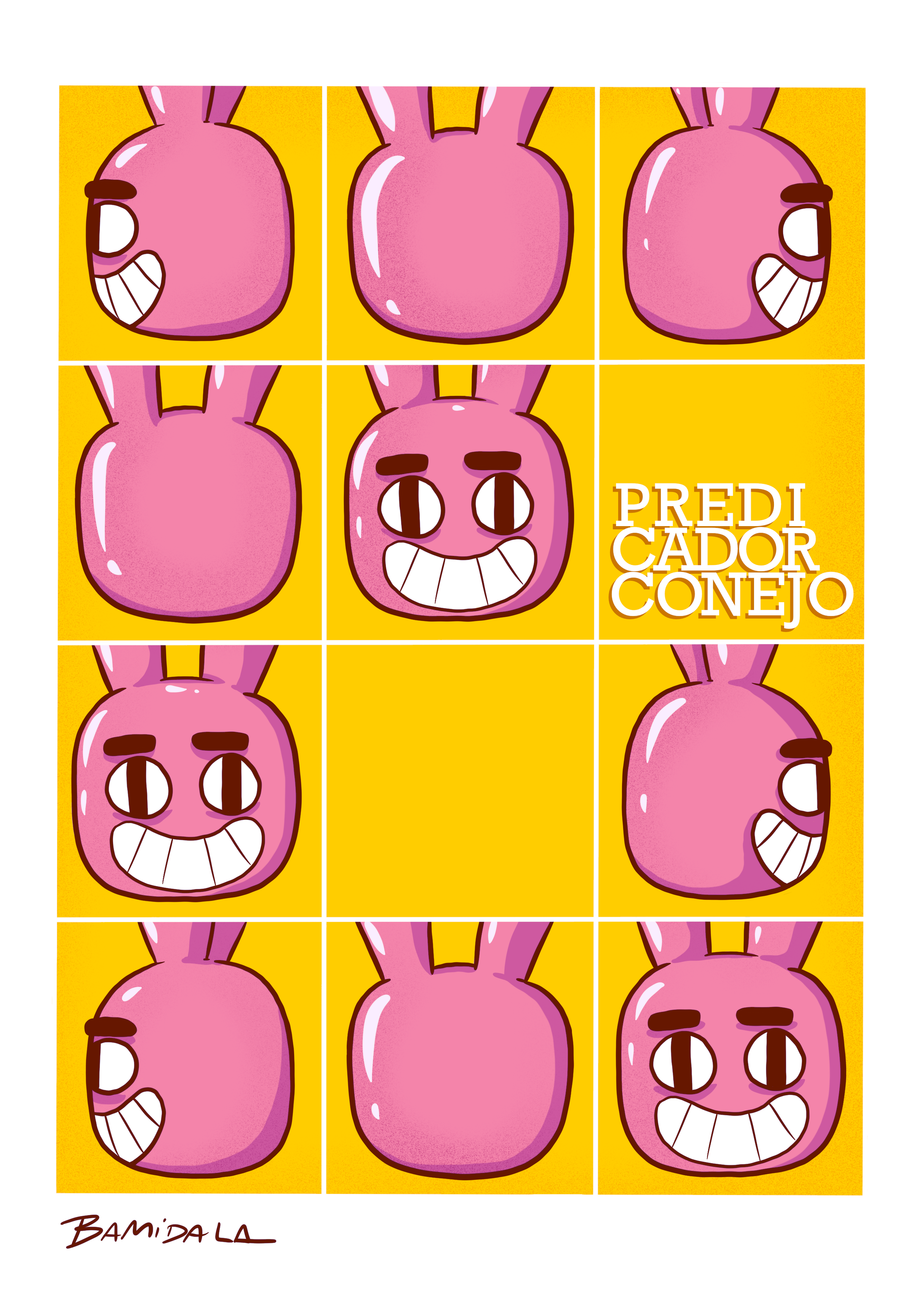 Página 1/4 de Conejo Predicador