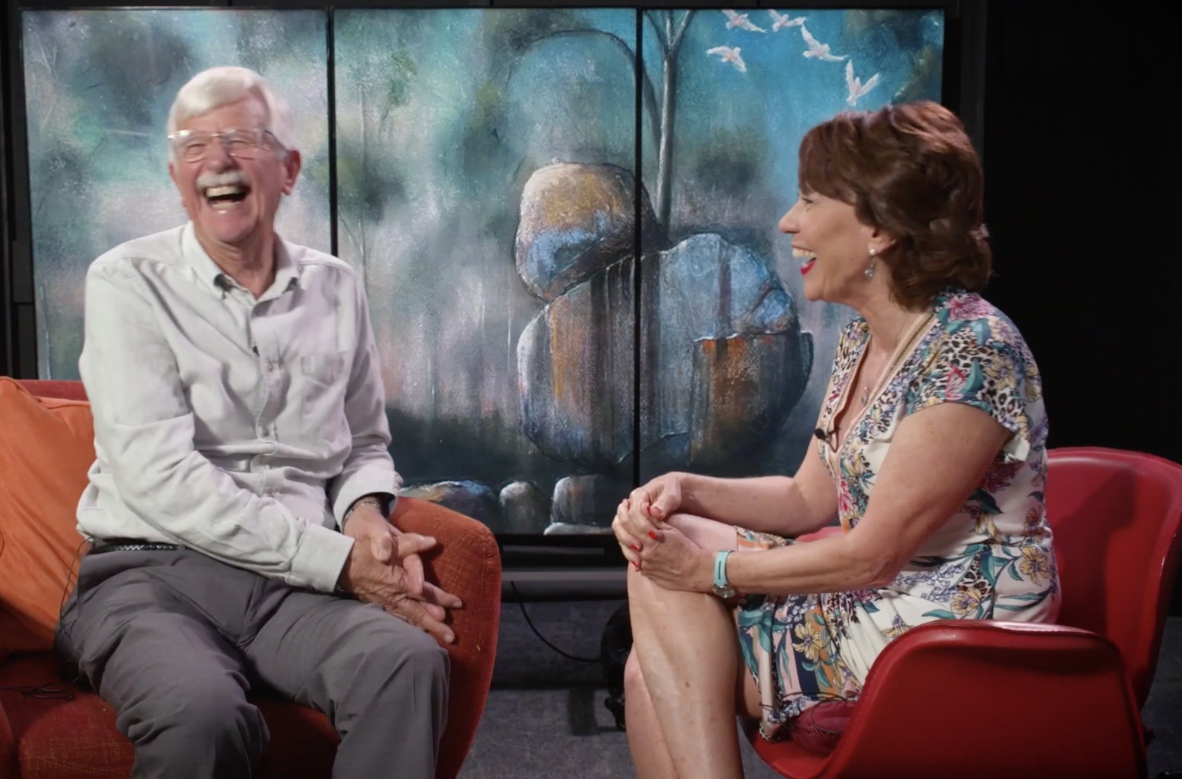 Kathy Lette & Rob Adams
