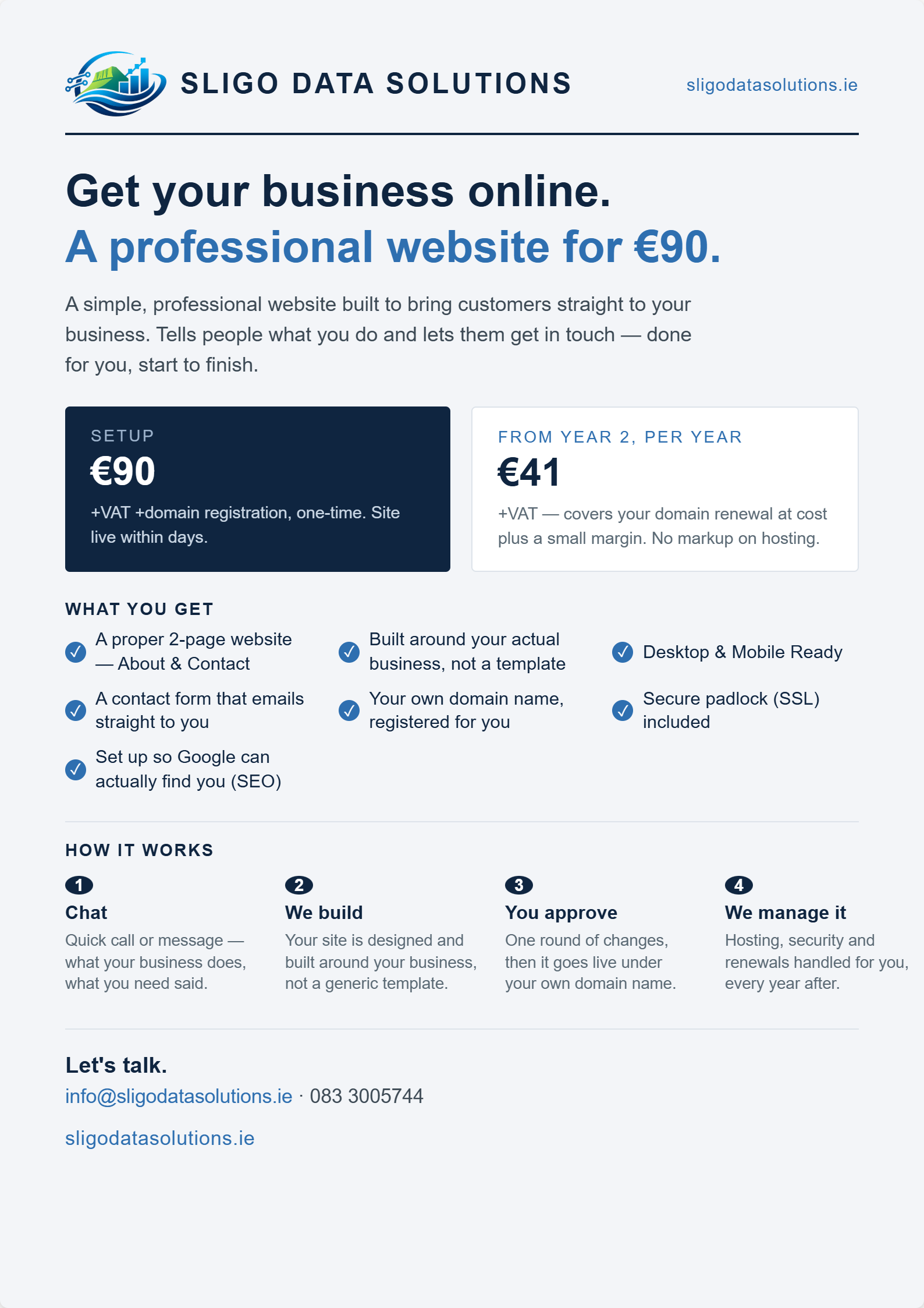 Website development Sligo