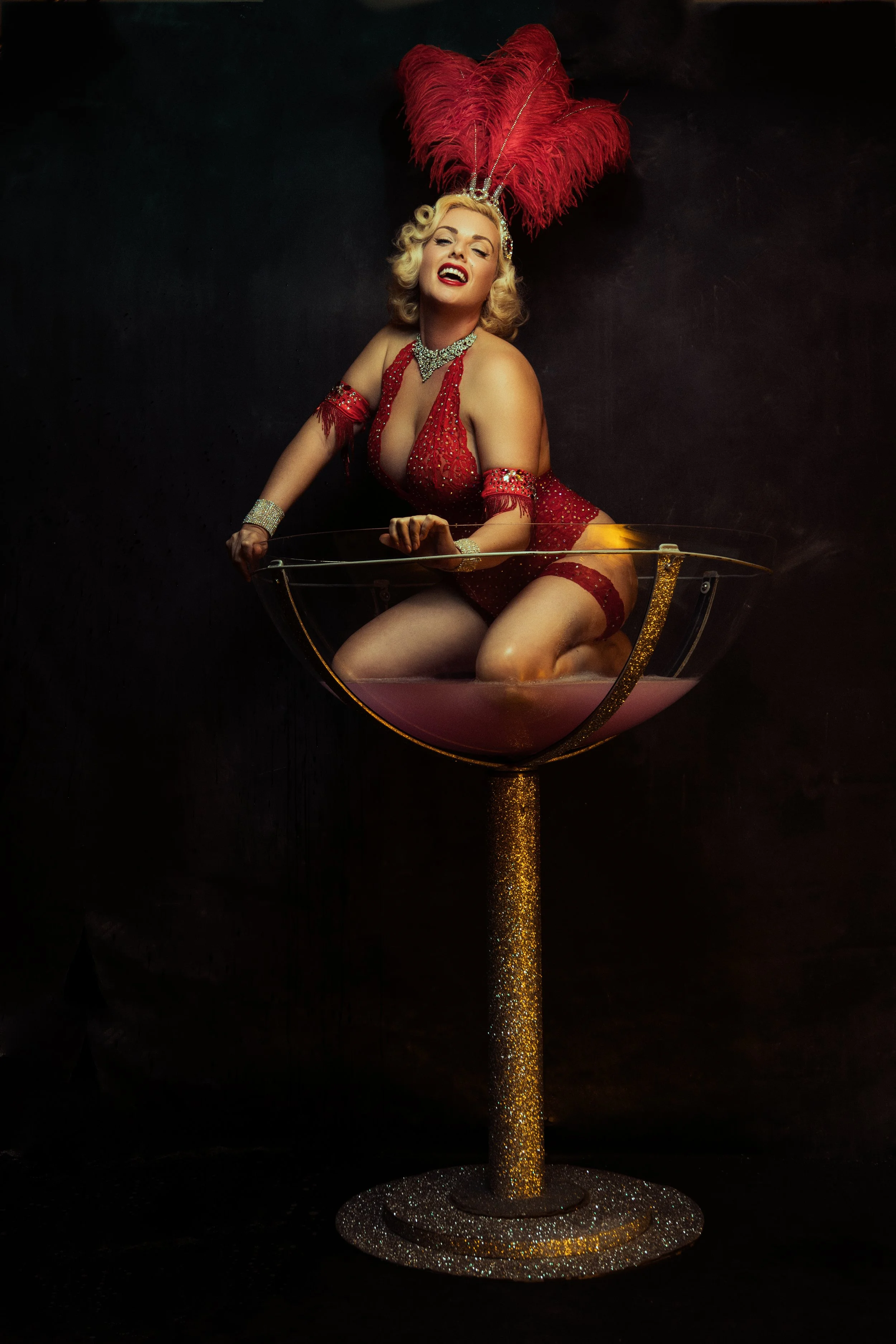 Isabella Bliss Giant Martini Glass