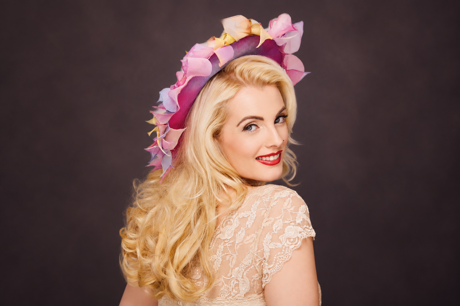 Isabella Bliss blond hair hat blissful