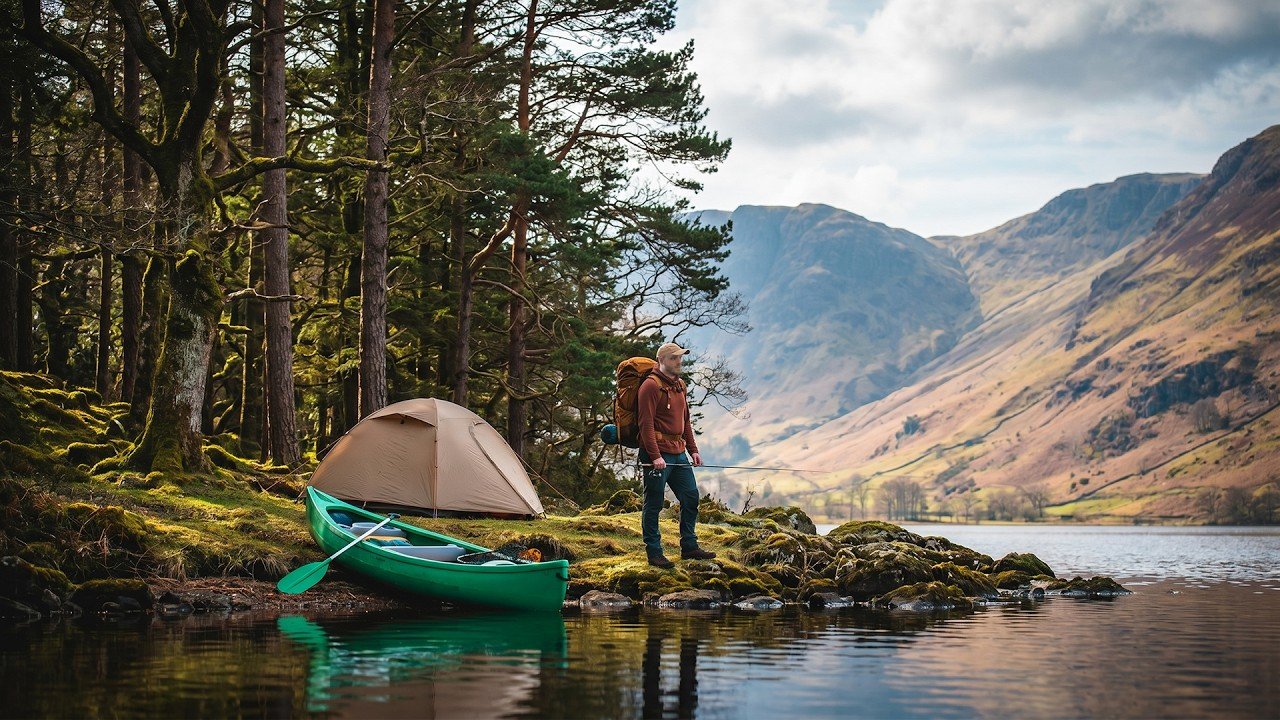 3 Days in England's Last Wilderness (Canoe & Wild Camping)