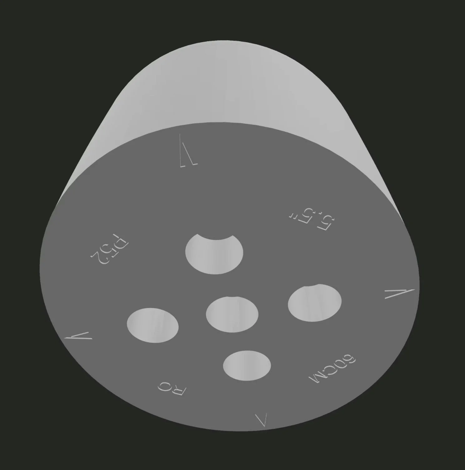 Hat Blocks P52 Sizes 53-65 Regular Oval (digital)