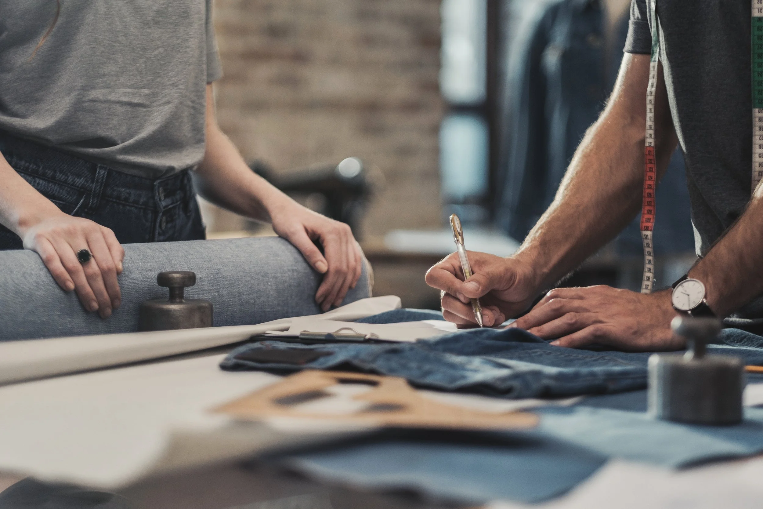 fabric development, product development, and garment engineering
