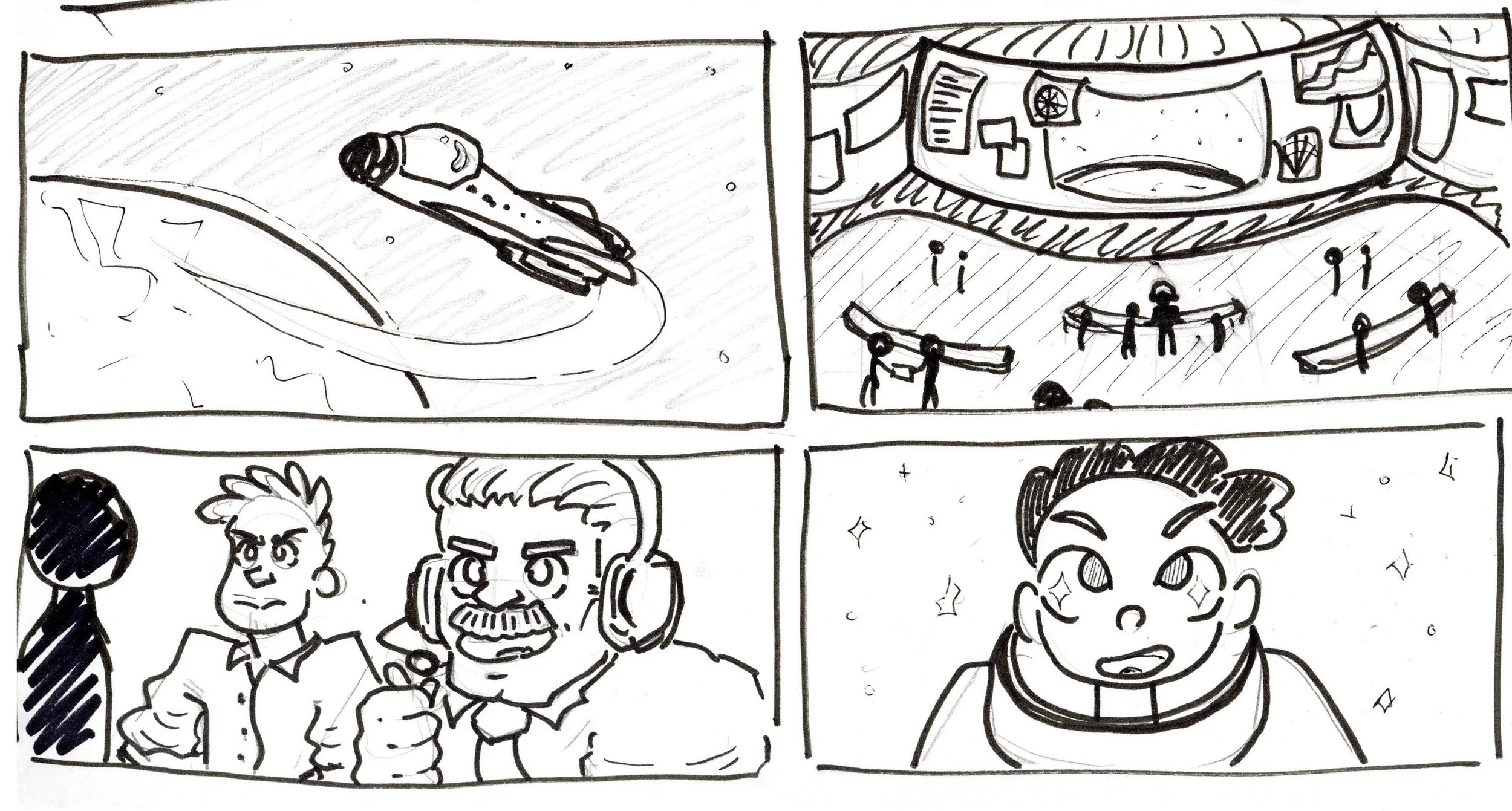 To thank you guys for the overwhelming love and support on my astronaut animatic, I thought I&rsquo;d post some BTS from earlier drafts. This includes beat boards, rough thumbs and some costume/set design. 🚀🚀

Fun fact - there was actually meant to