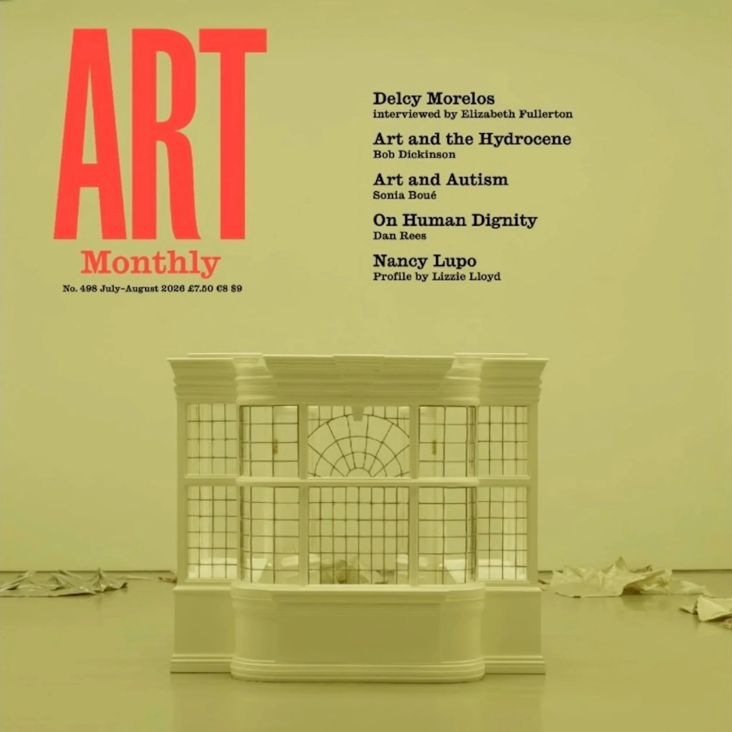 Art and Autism, Sonia Boué, Art Monthly 498, July-August, 2026