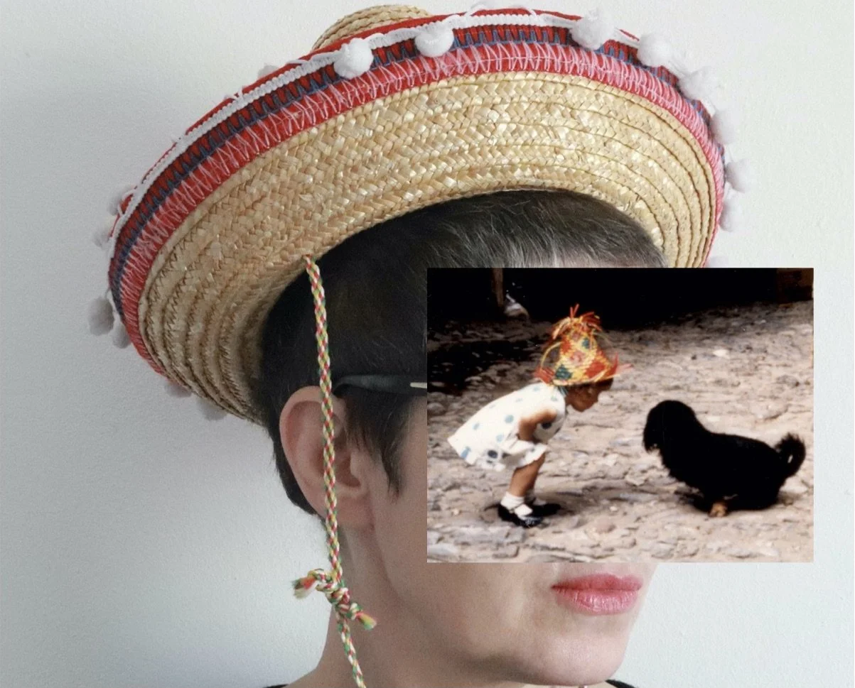 “I am I because my little dog knows me.” | 
In Mexico City in 1964 at the age of two, I let go of a beautiful red helium balloon to see what would happen, having been told not to. Devastated when it floated away, I recovered my composure by swallowin