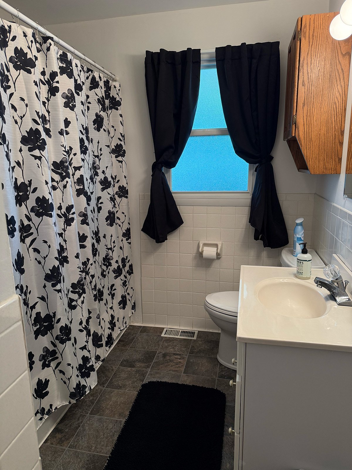 Full bath with tub